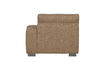 Miniaturansicht Sofa-Element 1-Sitzer Armlehne rechts Bouclé braun LAZY 6