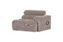 Miniaturansicht Sofa-Element 1-Sitzer Armlehne rechts Rippstoff Sand NOVI ohne jede Grenze