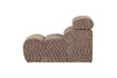 Miniaturansicht Sofa-Element 1-Sitzer Rippstoff Taupe NOVI 5