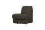 Miniaturansicht Sofa-Element 1-Sitzer runde Ecke links Anthrazit Stoff FAMILY ohne jede Grenze