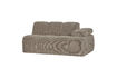 Miniaturansicht Sofa-Element 1,5-Sitzer Arm rechts Cord-Gewebe Dunkler Sand MOJO 1