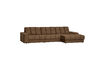 Miniaturansicht Sofa mit Longchair rechts Samt Brass Second Date 3