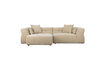 Miniaturansicht Sofa mit Recamiere links beige Hodge 1
