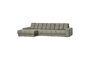 Miniaturansicht Sofa mit Récamiere links Struktur-Samt Frost Second Date ohne jede Grenze