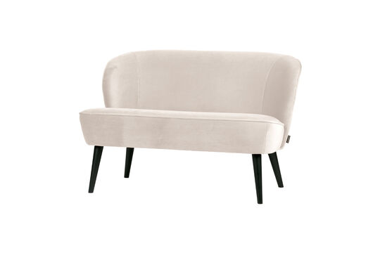 Ver el perfil del producto sofá pequeño Terciopelo Off White SARA Sofá pequeño Terciopelo Off White SARA