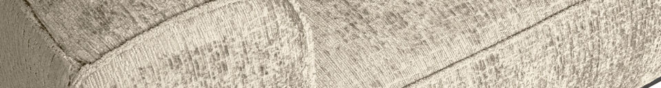 Descriptivo Materiales Sofá rinconera derecha terciopelo estructurado Wheatfield STATEMENT