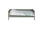 Miniature Sofabed 90x200 cm pine jade green Nikki Clipped