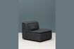 Miniaturansicht Sofaelement aus grauem Stoff Clide 4