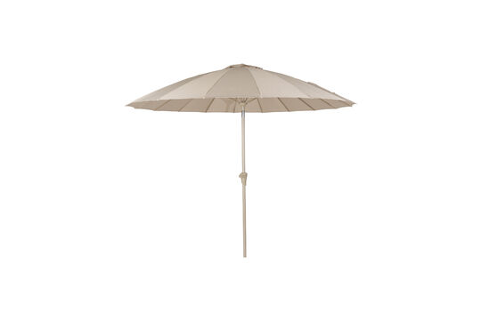 Sonnenschirm Ø 250 cm aus beigem Polyester Sunshine Sunbrella Shade ohne jede Grenze