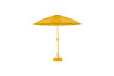 Miniaturansicht Sonnenschirm Ø 250 cm aus gelbem Polyester Sunshine Set 1