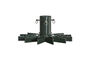 Miniatura Soporte para árbol de Navidad de hierro verde oscuro HDStar Clipped