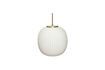 Miniatura Sospensione piccola in vetro di ottone Serene 4