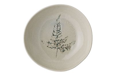 Soup plate in stoneware Bea