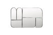Miniatura Specchio in ferro beige Glamour 8