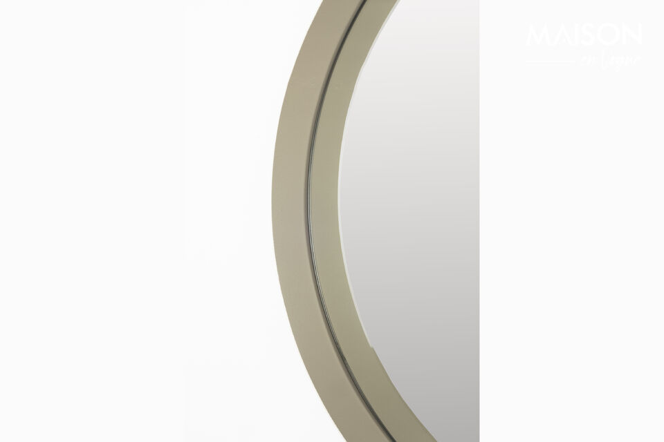 Specchio in ferro color beige Bubbles - 7