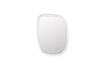 Miniatura Specchio in legno bianco Looks 9