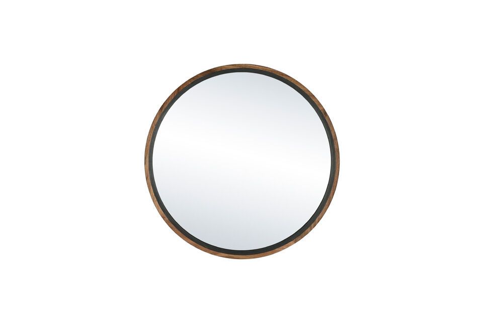 Specchio in legno naturale Gramm 90x4,5 cm Pomax