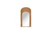Miniatura Specchio in rattan beige Barbados 4