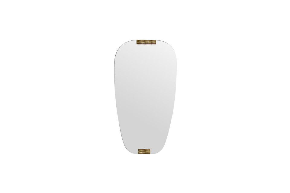 Specchio ovale dorato HDClips House Doctor