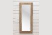 Miniatura Specchio rettangolare in legno chiaro 1