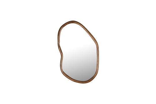 Schauen Sie die Produktbeschreibung an spiegel aus braunem Holz Ashley Spiegel aus braunem Holz Ashley