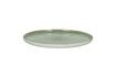Miniature Spiro white and pale green porcelain dinner plate 1