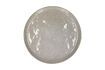 Miniature Spiro white stoneware dessert plate 2