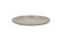Miniature Spiro white stoneware dinner plate Clipped