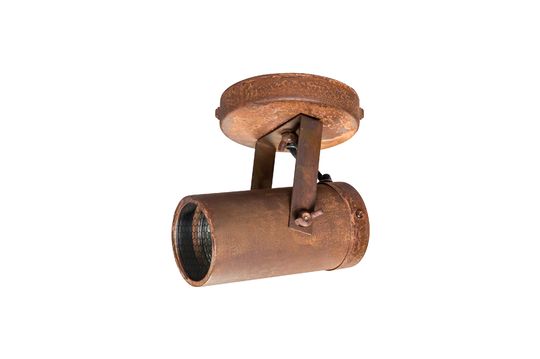 Spot lumineux Scope finition rouille