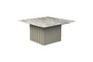 Miniature Square beige marble coffee table Clayton 1