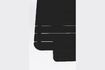 Miniature Square black aluminium bistro table Vondel 2