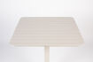 Miniature Square white aluminium bistro table Vondel 5