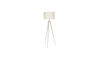 Miniatuur Staande lamp met driepoot beige Productfoto