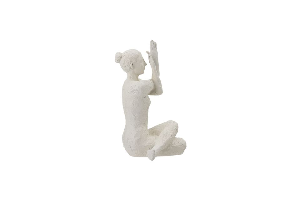 Statuette décorative blanche Adalina II - 4