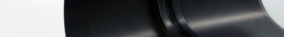 Material Details Steel mirror in black antique HDPejo