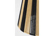 Miniaturansicht Stehleuchte aus schwarzem Metall Stripe it up 7