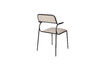 Miniatuur Stoel Alba Zwart Beige 7
