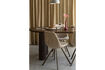 Miniatuur Stoel van beige polyester Franky 2