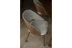 Miniatuur Stoel Velore Beige 2