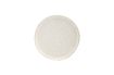 Miniature Stoneware plate grey-white Pion 1