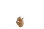 Miniature Stoneware vase H235 orange Clipped