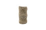 Miniature Stoneware Vase H29 cm Beige Pan Clipped