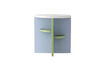 Miniature Stool D30xH31 cm in multi-colored MDF Latti 3