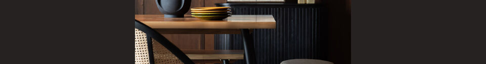 Material Details Stool Fern Black