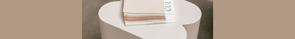 Material Details Stool Shape Beige