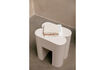 Miniature Stool Shape Beige 2