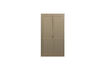 Miniature Storage Cabinet 217x120 cm Pine Mud GUNNAR 4