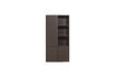 Miniature Storage cabinet left 108 cm pine mid brown MEGGY 4
