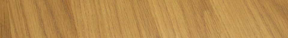Materiali prima di tutto Storm beige ronde houten tafel D128