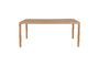Miniature Storm beige wooden table160X90 Clipped